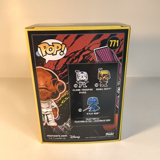 Funko POP Star Wars: Retro ADMIRAL ACKBAR #771 (Return of the Jedi)