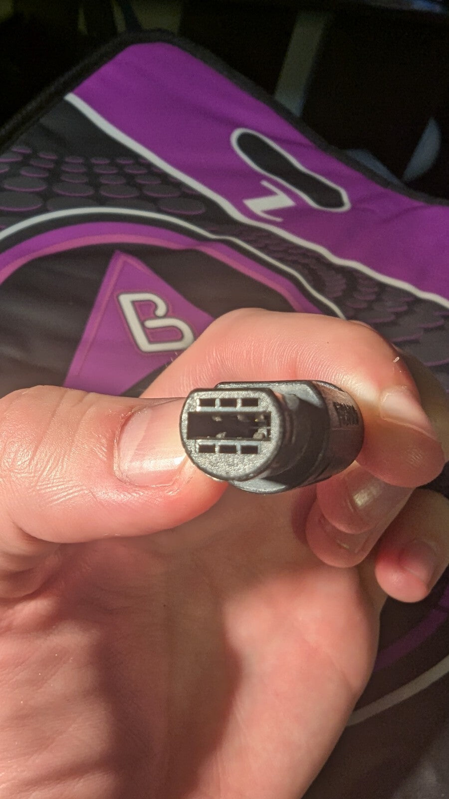 Nintendo Gamecube Mad Catz Purple DDR Beat Dance Pad Mat