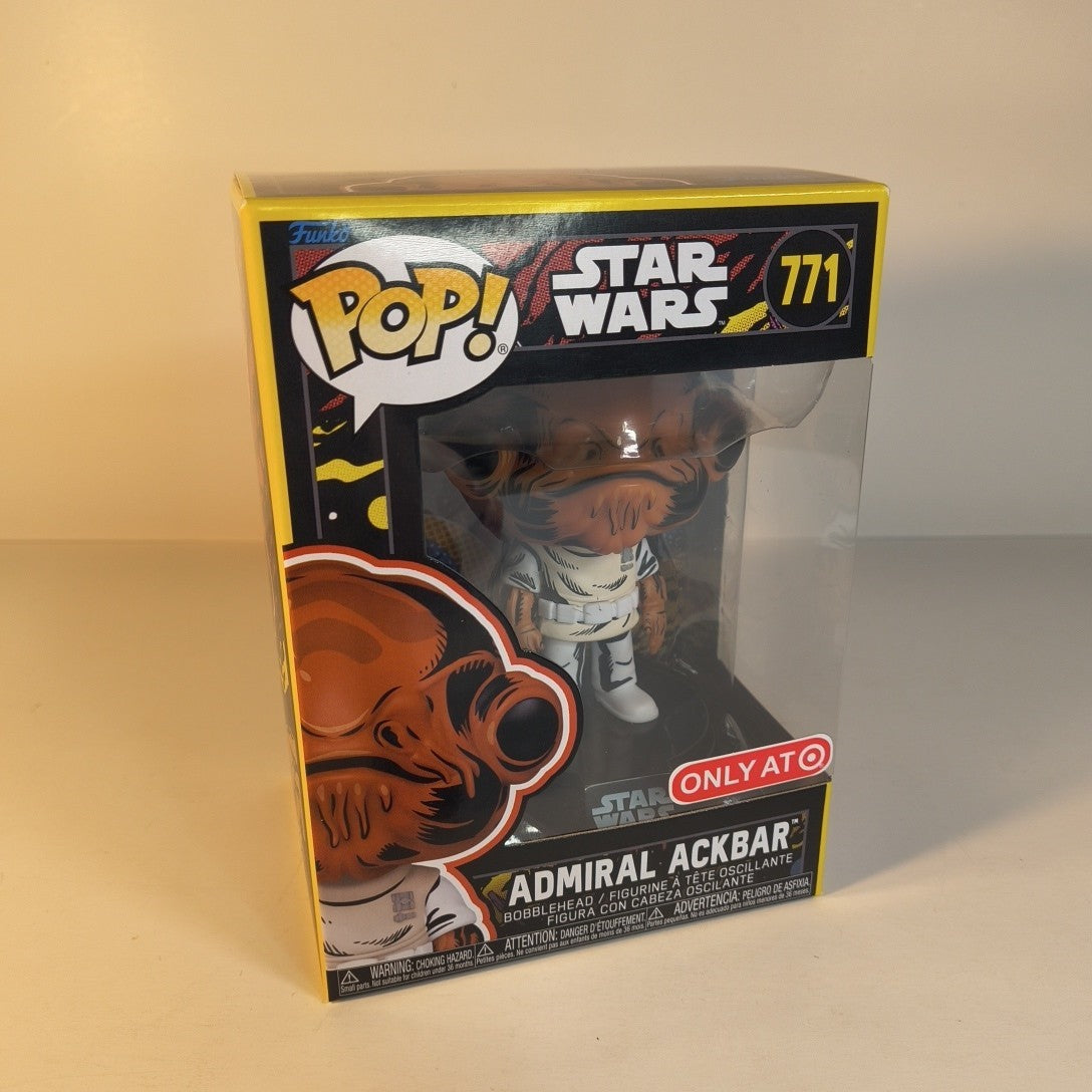 Funko POP Star Wars: Retro ADMIRAL ACKBAR #771 (Return of the Jedi)  