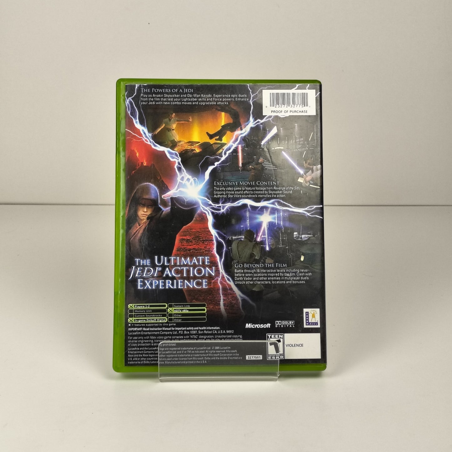 Star Wars: Episode III: Revenge of the Sith- Xbox (OG) - CIB - Tested