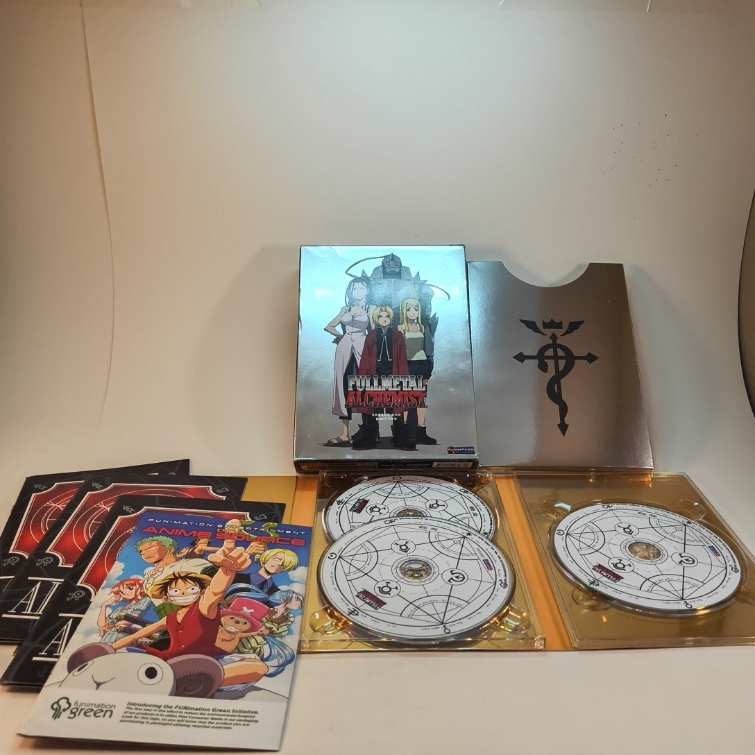 Fullmetal Alchemist - Season 1: Part 1 And 2  w/ Guide Books