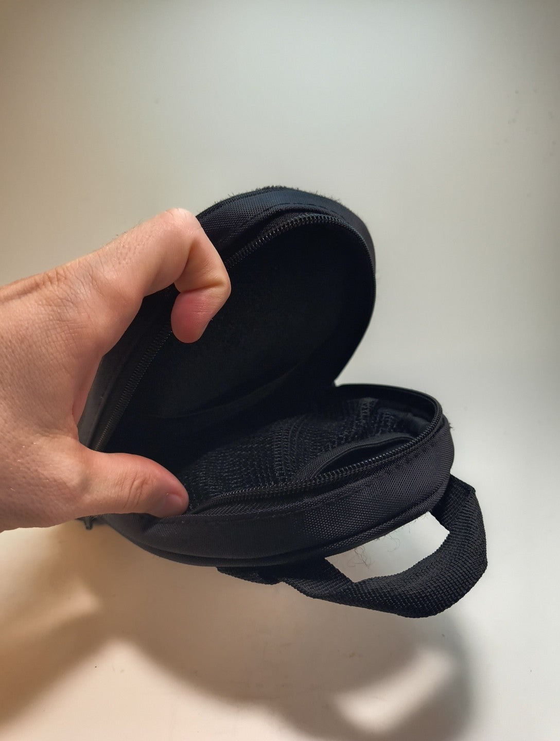 Nintendo DS Lite Super Mario Black Gray Mini Backpack Carry Case Bag - No Straps