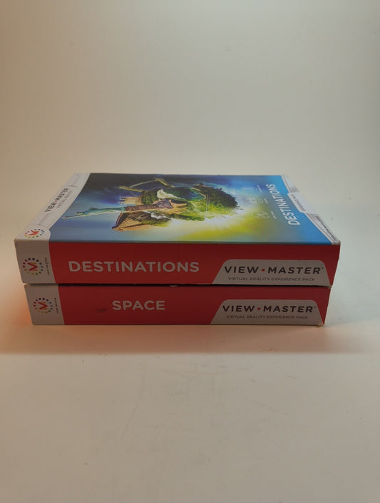 Mattel View Master Virtual Reality Experience - Lot Of 2 - UNTESTED