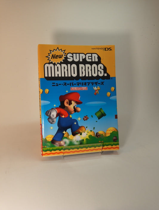 New Super Mario Bros for Nintendo DS Japanese Strategy Guide Book Japan Import