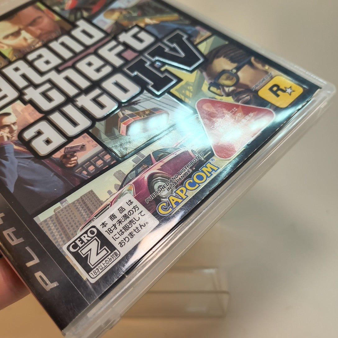 Grand Theft Auto IV w/ Map & Manual PlayStation PS3 Japanese Tested 