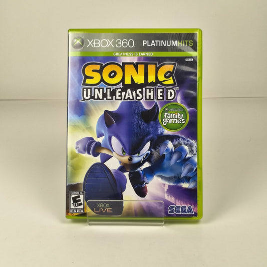 Sonic Unleashed (Platinum Hits) - Xbox 360 - CIB - Tested & Working