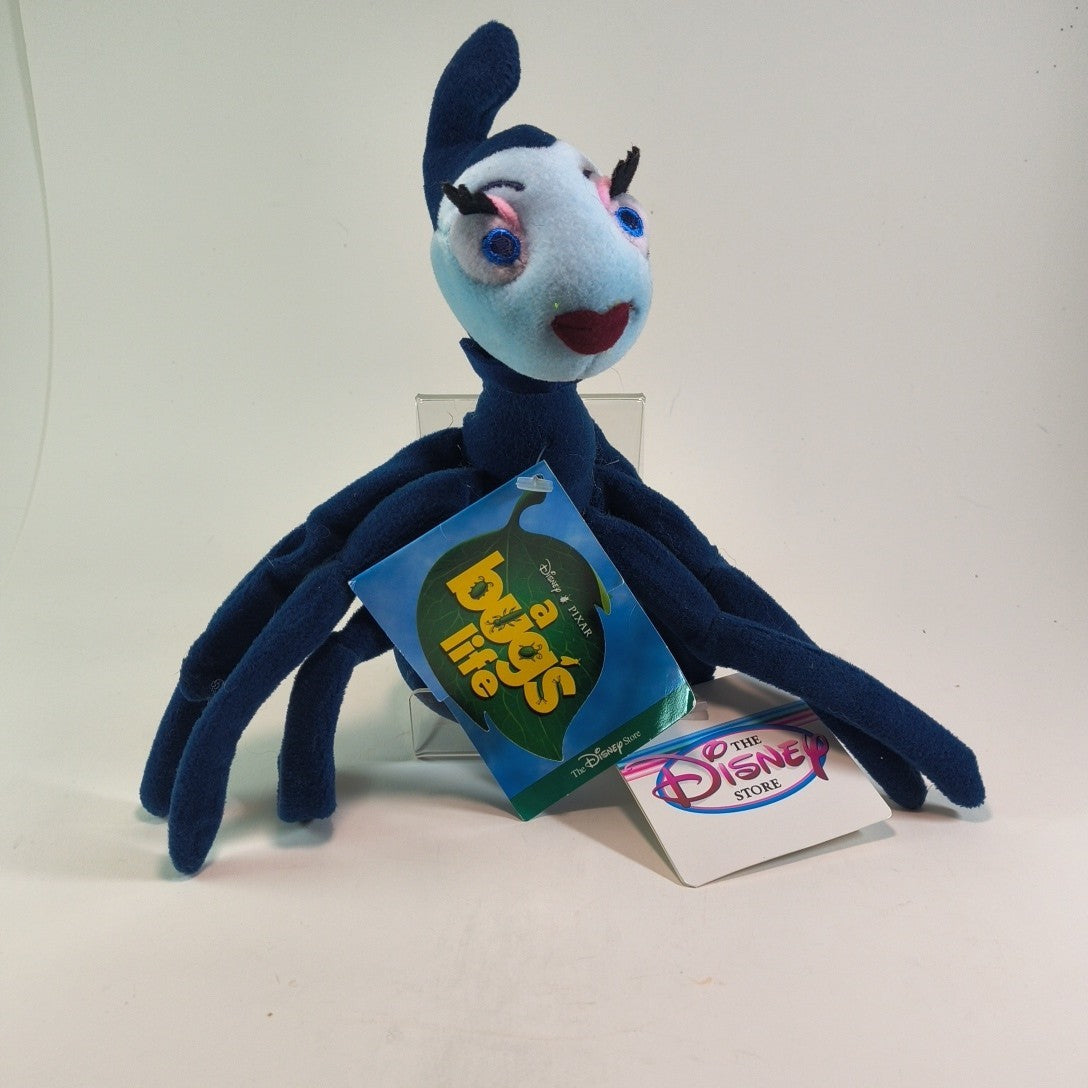 Rosie Spider A Bugs Life Disney Store 8” Bean Bag Plush