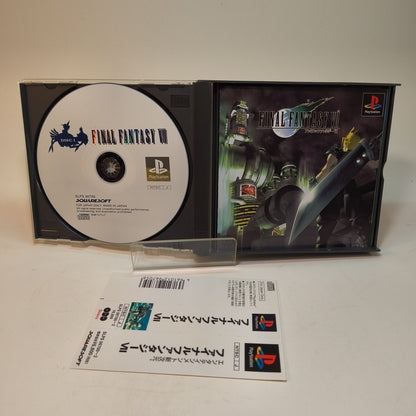 Final Fantasy VII  Japanese Sony Playstation PS1 REGION LOCK