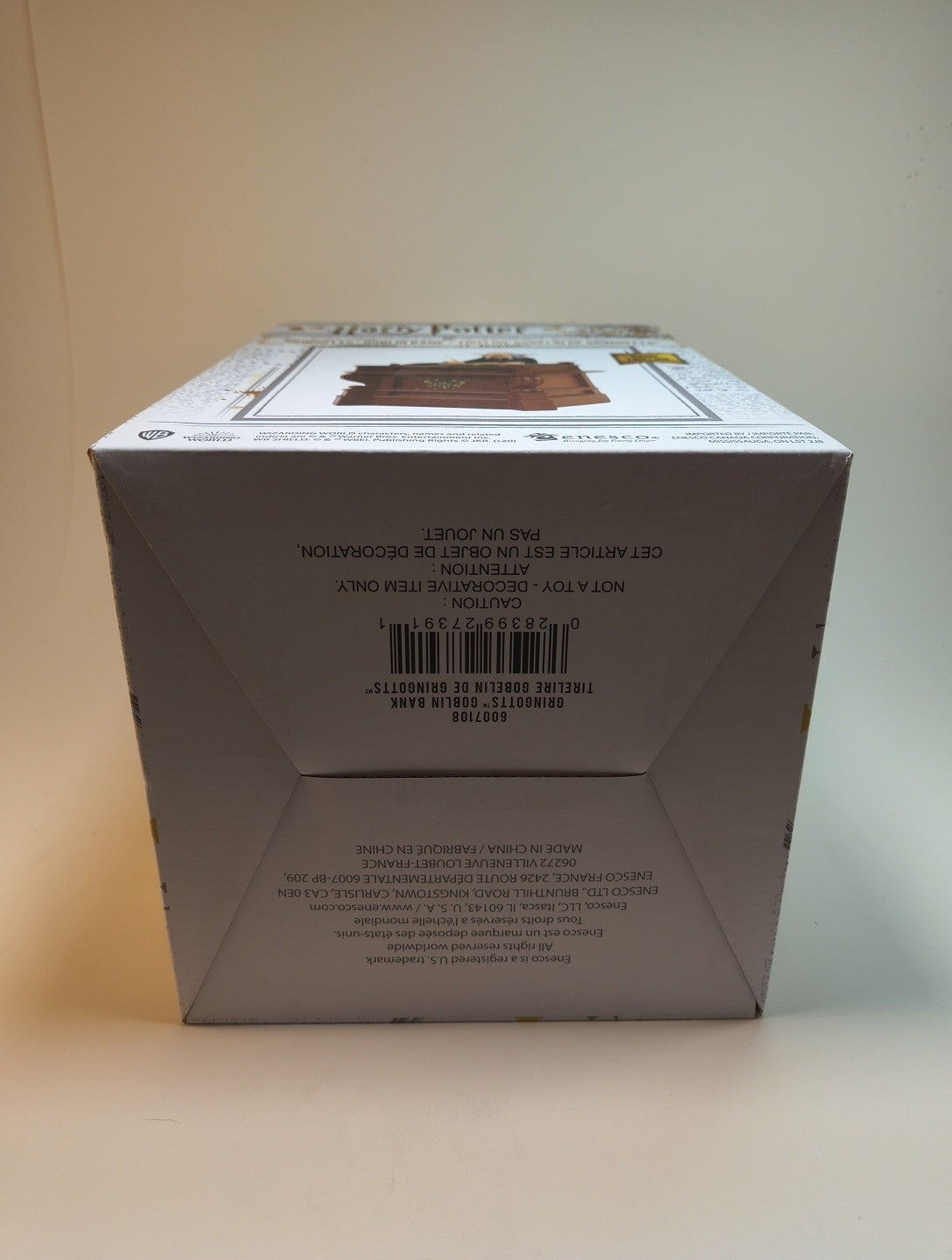 Wizarding World Harry Potter Gringotts Goblin Coin Piggy Bank Enesco NIB