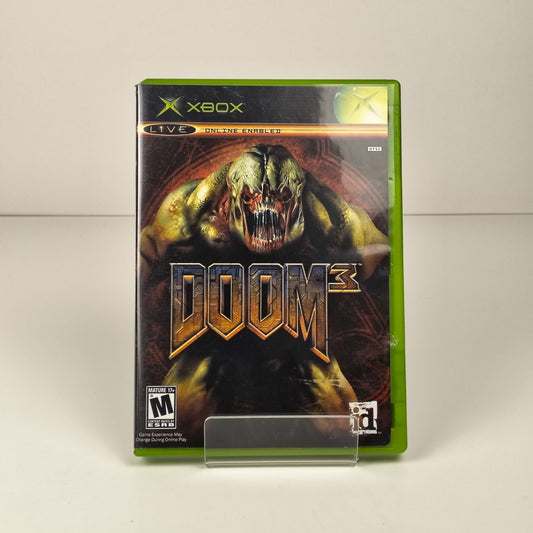 Doom 3 - Xbox (OG) - CIB - Tested