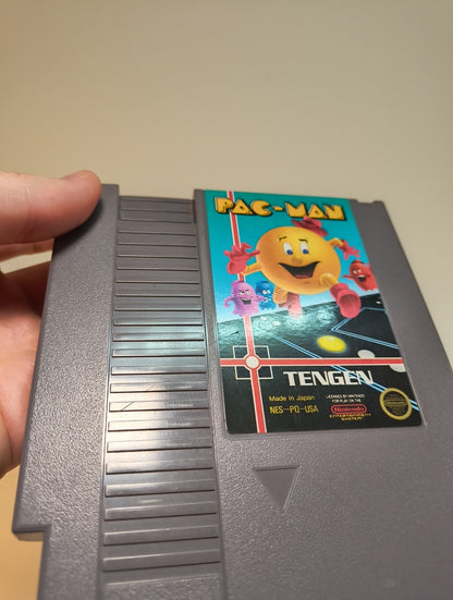 Pac-Man Tengen Nintendo NES 1990 Authentic Tested