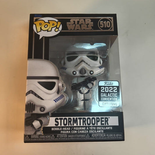 Funko Pop! Bobble-Head: Star Wars - Stormtrooper - Galactic Convention EX 510