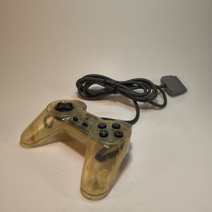 Hori Pad PS SLPH-00029 Clear Controller Pad PS2 PS1 PlayStation Japan 2PC124 B