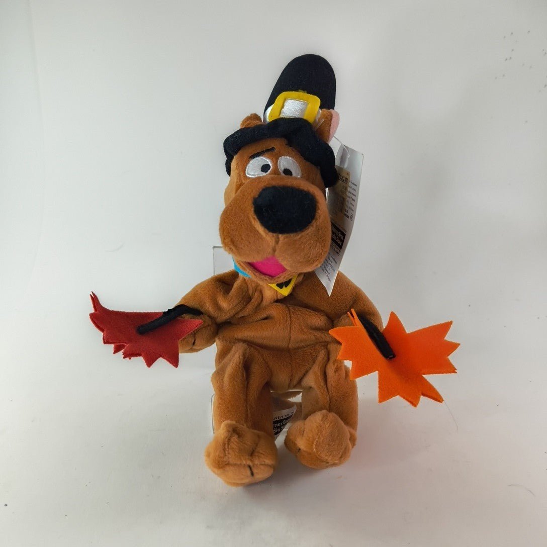 Vintage Scooby Doo 9" Pilgrim Bean Bag Warner Bros Studio Store NWT
