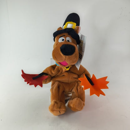Vintage Scooby Doo 9" Pilgrim Bean Bag Warner Bros Studio Store NWT