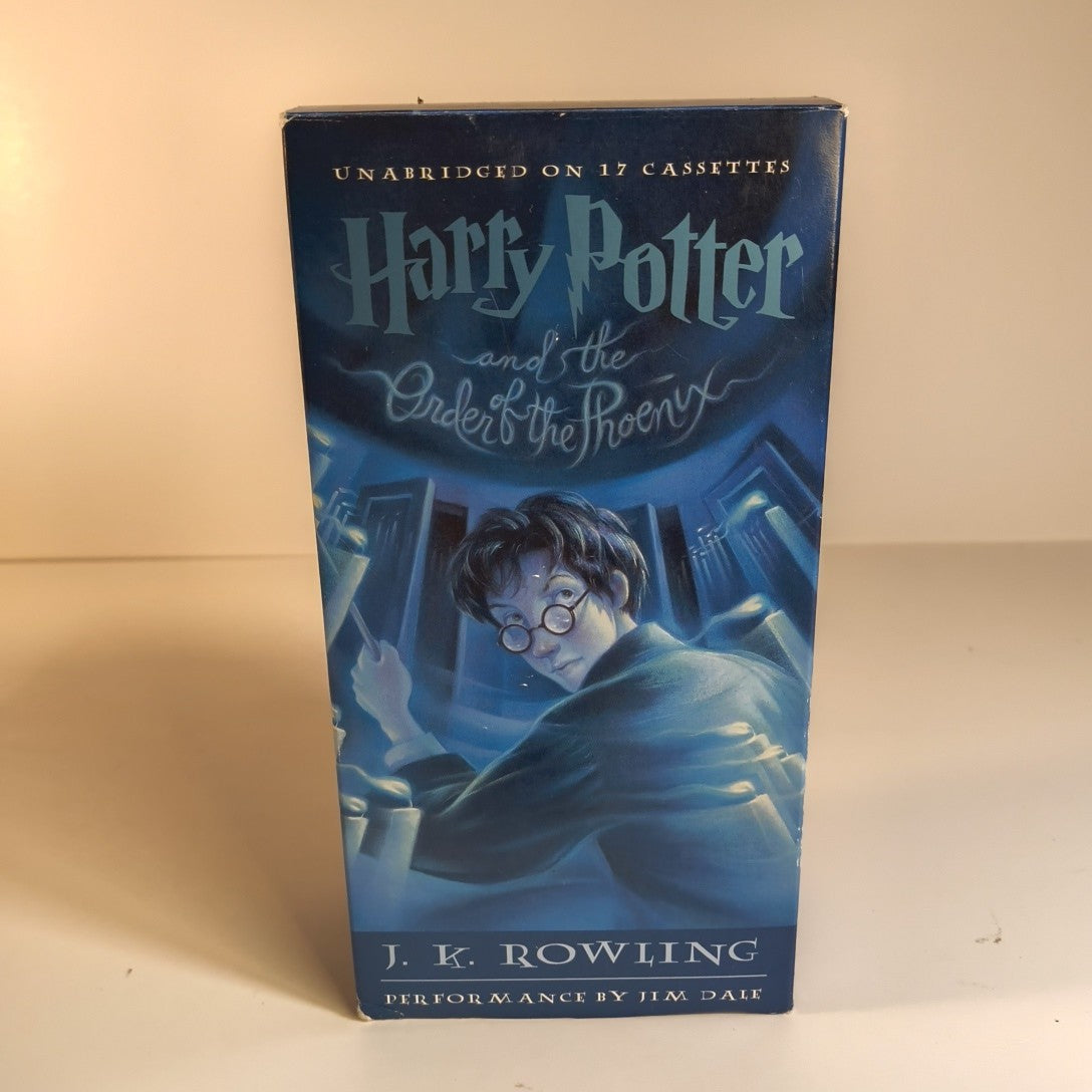 Harry Potter Audiobook Cassette Books 1-5 - Unabridged J.K Rowling Jim Dale