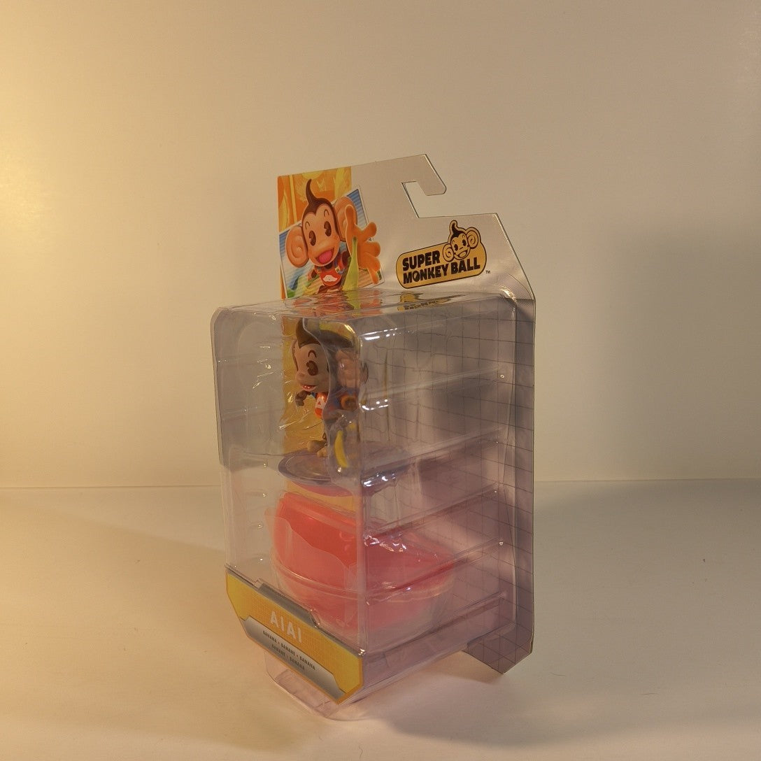 Jakks Super Monkey Ball AiAi With Banana Action Figure Sega