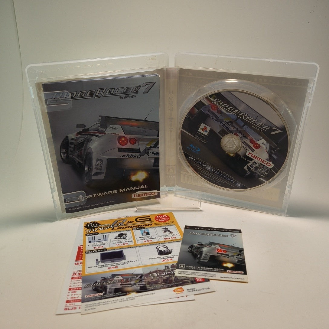 Ridge Racer 7 Sony PlayStation 3 PS3 JAPAN JAPANESE JP IMPORT COMPLETE CIB
