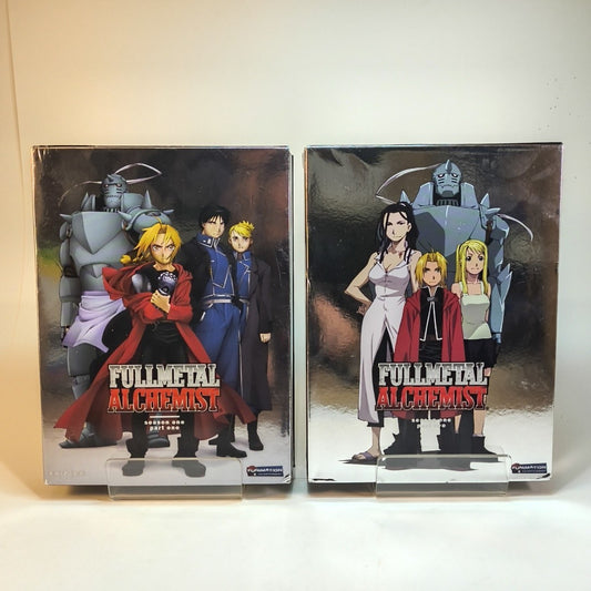 Fullmetal Alchemist - Season 1: Part 1 And 2  w/ Guide Books
