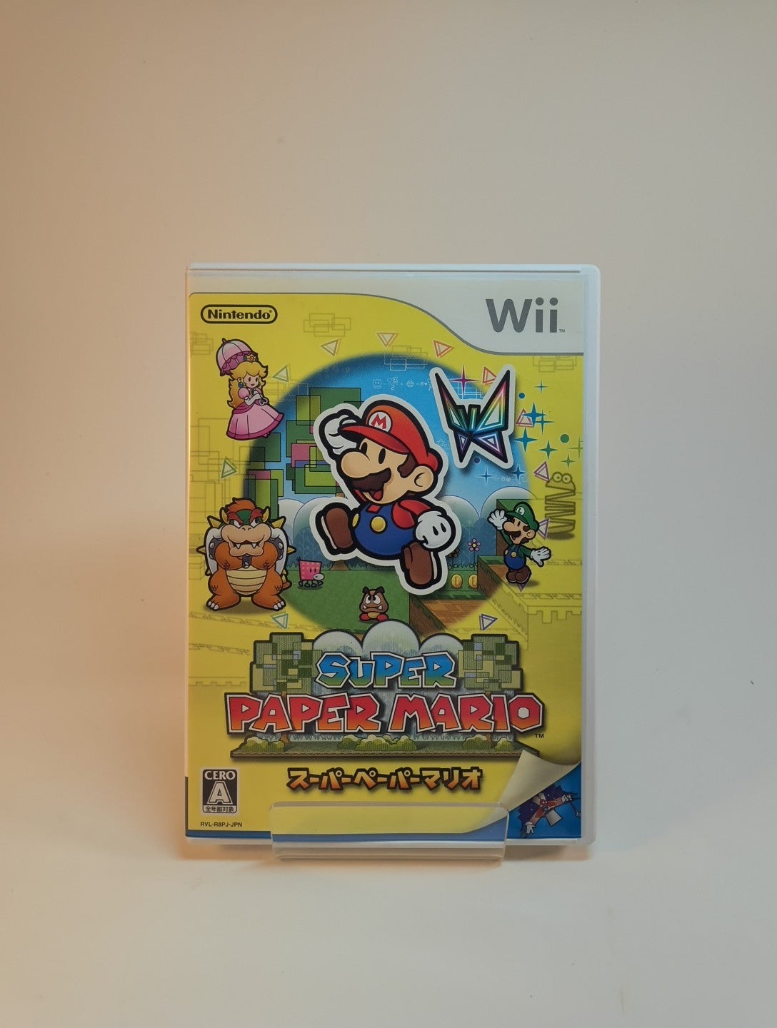Super Paper Mario Nintendo Wii Japanese Import - US Seller