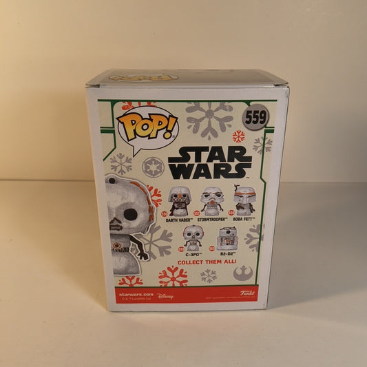 Funko Pop! Star Wars Holiday 559 C-3PO Snowman Vinyl Figure READ DESCRIPTION 