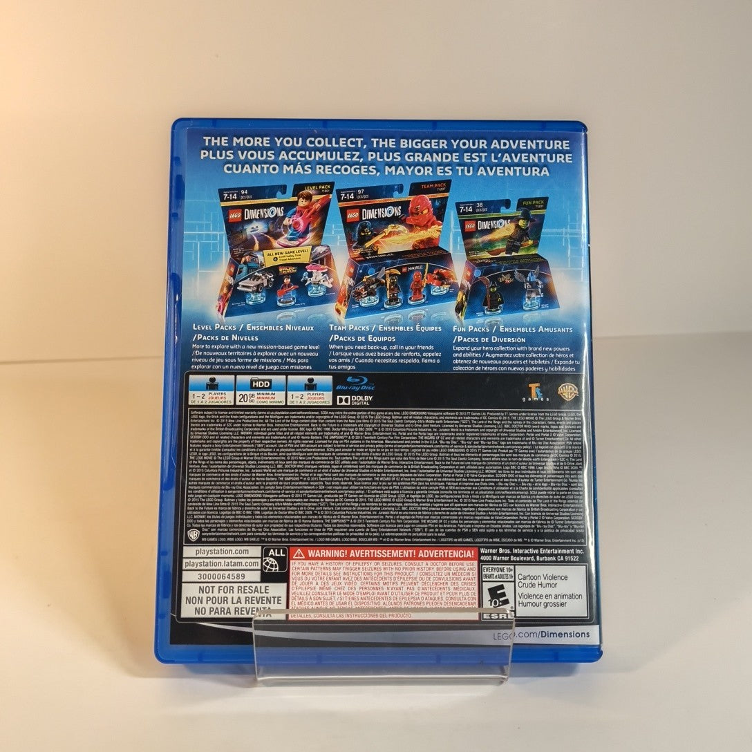 LEGO Dimensions (PlayStation 4) Game Only No Portal