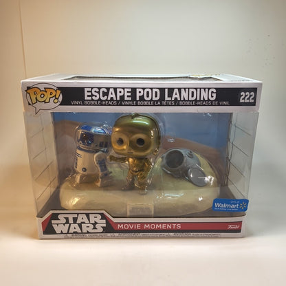 Funko Pop! Star Wars Movie Moments #222 Escape Pod Landing Walmart Exclusive 