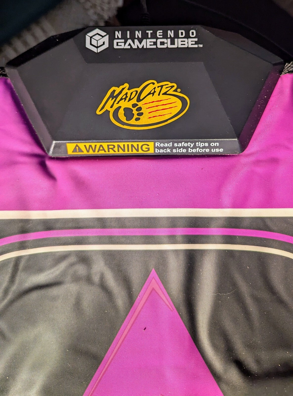 Nintendo Gamecube Mad Catz Purple DDR Beat Dance Pad Mat