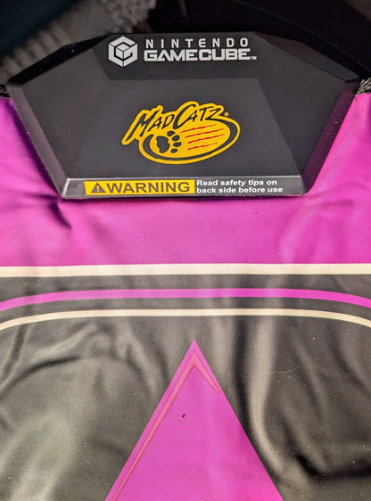 Nintendo Gamecube Mad Catz Purple DDR Beat Dance Pad Mat