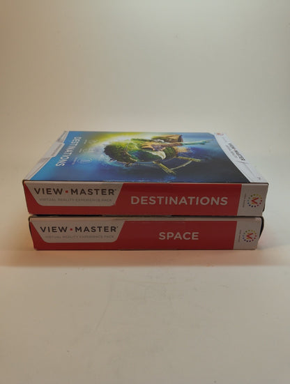Mattel View Master Virtual Reality Experience - Lot Of 2 - UNTESTED