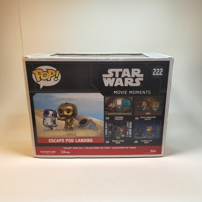 Funko Pop! Star Wars Movie Moments #222 Escape Pod Landing Walmart Exclusive 