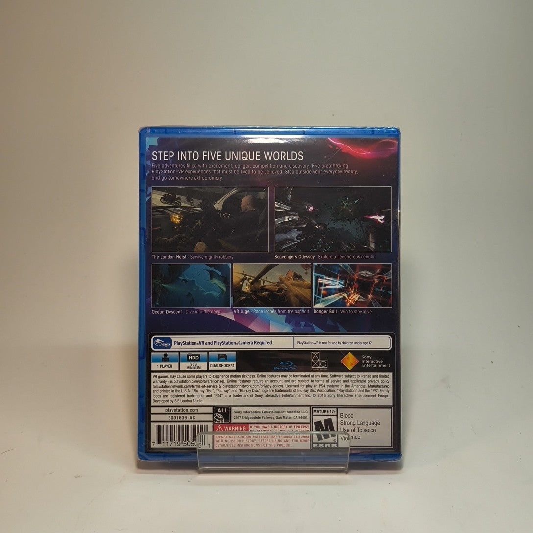 PlayStation VR Worlds (Sony PlayStation 4, 2016) BRAND NEW