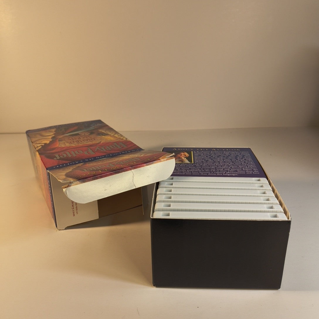 Harry Potter Audiobook Cassette Books 1-5 - Unabridged J.K Rowling Jim Dale