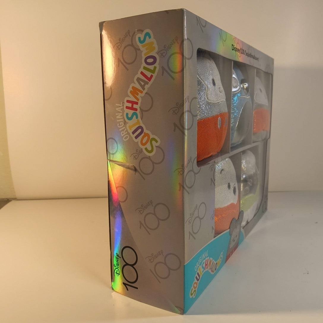Squishmallows 5" Disney 100th Anniversary 5-Pack Brand New