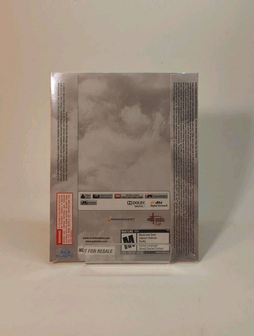 God Of War III PS3 Playstation 3 Collection Not For Resale in Sleeve