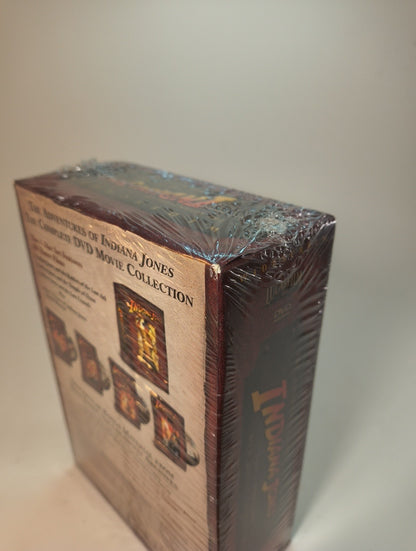 Indiana Jones - The Adventure Collection (DVD, 2003, 4-Disc Set, Widescreen) New