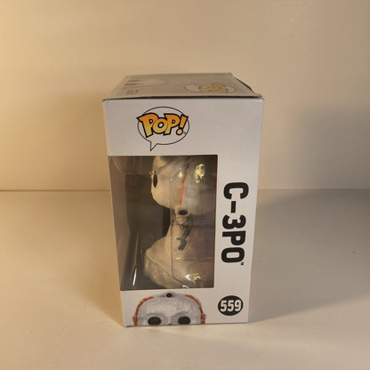 Funko Pop! Star Wars Holiday 559 C-3PO Snowman Vinyl Figure READ DESCRIPTION 