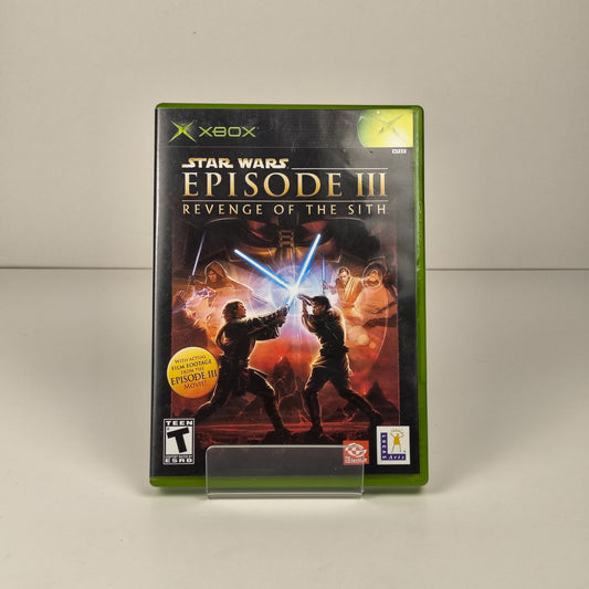 Star Wars: Episode III: Revenge of the Sith- Xbox (OG) - CIB - Tested