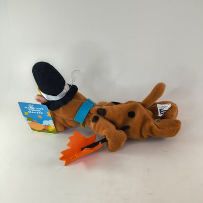 Vintage Scooby Doo 9" Pilgrim Bean Bag Warner Bros Studio Store NWT