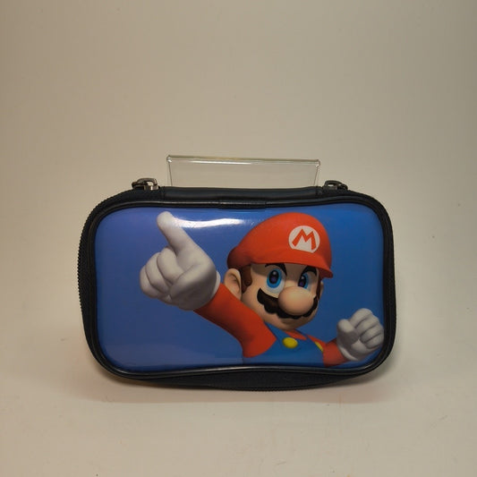 Nintendo DS Super Mario Bros Zipper Storage Case - 3 Game Holder