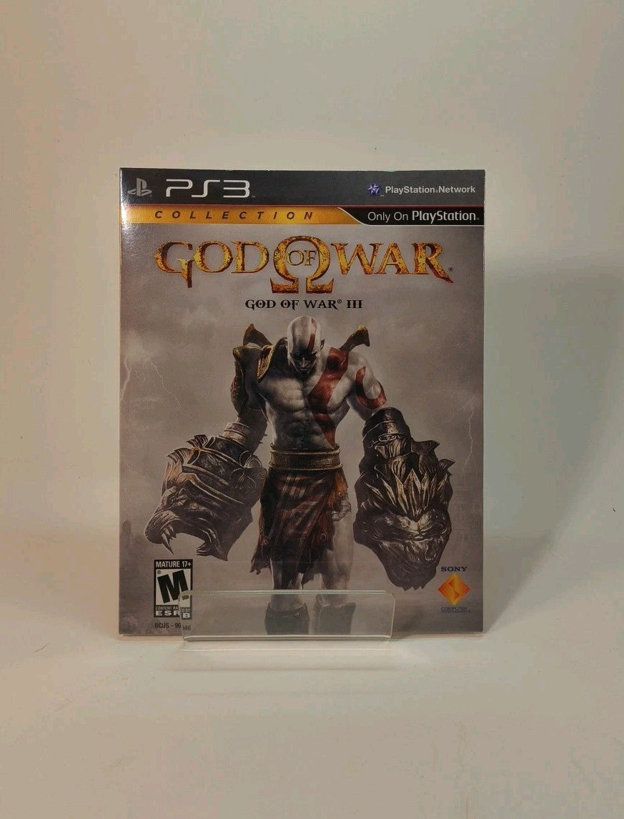 God Of War III PS3 Playstation 3 Collection Not For Resale in Sleeve