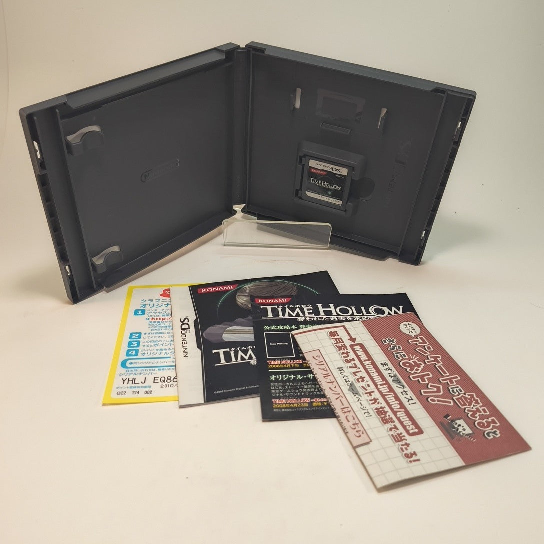 Japanese Nintendo DS Time Hollow Japan Import Complete CIB Tested US Seller