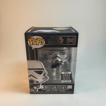 Funko Pop! Bobble-Head: Star Wars - Stormtrooper - Galactic Convention EX 510