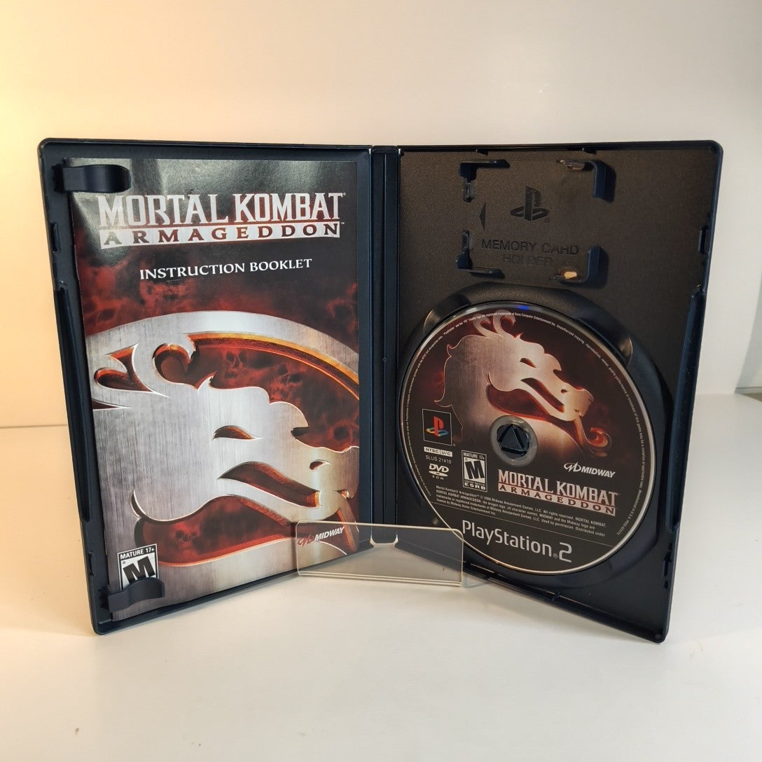 Mortal Kombat: Armageddon (Sony PlayStation 2, 2006) CIB w/Reg Tested Working