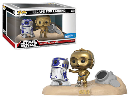 Funko Pop! Star Wars Movie Moments #222 Escape Pod Landing Walmart Exclusive 