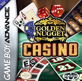 GOLDEN NUGGET CASINO for Nintendo GAME BOY ADVANCE 2004 Brand NEW SEALED 